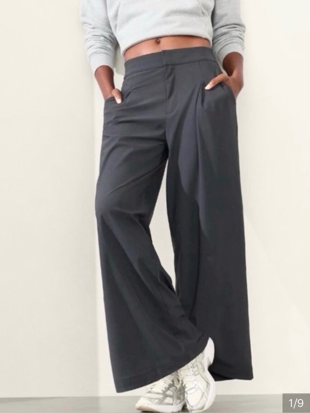 ATHLETA black pinnacle trouser nwt